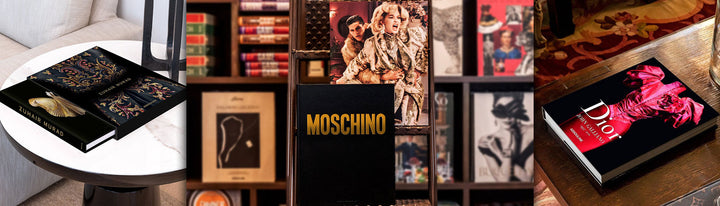 The Fashion Brands Collection of Luxury Coffee Table Books from Assouline available at Spacio India