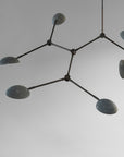 Close up of a minimal design andelier from 101 Copenhagen available at Spacio retail stores in Mumbai & Kolkata.