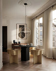 Maru Burned Black 60 Pendant Light by 101 Copenhagen | Spacio