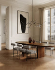 Stick Chandelier - Bronze