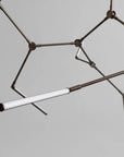 Stick Chandelier - Bronze