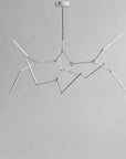 Stick Chandelier - Chrome