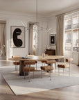 Stick Chandelier - Chrome