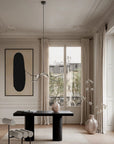 Stick Chandelier Mini - Chrome