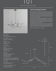Stick Chandelier Mini - Chrome