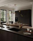 Drop Chandelier - Brass (5m)
