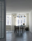 Drop Chandelier - Brass (5m)