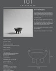 Product information card for a 'Duck Bowl Big' by 101 Copenhagen on a gray background.