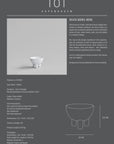 Product information card for a 101 Copenhagen Duck Bowl Mini on a gray background