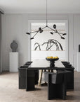 Cobra Vase Tall Medio Black