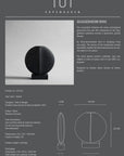 A whimsical diagram of a 101Cph Guggenheim Mini Black 111126 with the words 101 Copenhagen on it.
