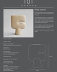 Product information card for a 'Tribal Vase Big' from COPENHAGEN with a vase image and specifications.