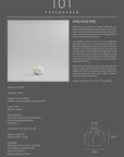 Product information card for Wabi Vase Mini by 101 Copenhagen with product image and details.