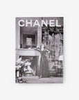 Chanel Coffee Table Book by Assouline featuring an elegant slipcase, capturing the heritage of fashion, jewellery, and beauty. Available at Spacio India.