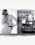 Chanel’s high fashion legacy – an inside spread from Assouline’s Chanel 3 Book Slipcase highlighting haute couture trends.
