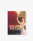 Front cover close-up of Assouline Columbia Pictures 100 Years of Cinema luxury book showcasing iconic Hollywood imagery, available at Spacio India