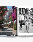 Stylish Italian fashion photoshoot and insightful quote on craftsmanship and society from Assouline's Dolce Vita luxury book, available at Spacio India.