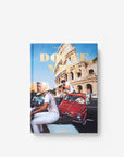 Back cover of Assouline's Dolce Vita coffee table book featuring iconic vintage Italian images and a timeless Federico Fellini quote, exclusively at Spacio India.