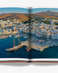 Stunning photographic spread of Tinos from Assouline's Greek Islands luxury travel coffee table book, available at Spacio India.