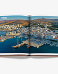 Stunning photographic spread of Tinos from Assouline's Greek Islands luxury travel coffee table book, available at Spacio India.