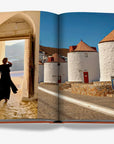 Scenic Greek architecture and lifestyle images captured inside Assouline’s luxury travel book Greek Islands, at Spacio India.