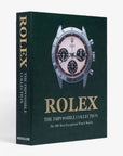 Assouline Coffee Table Book Impossible Rolex with detailed cover featuring vintage Rolex Daytona watch, available at Spacio India retail and online.