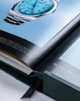 Inside view of the Assouline Impossible Rolex coffee table book, showcasing iconic Rolex Oyster Perpetual watch, now available at Spacio India.