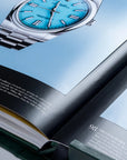 Inside view of the Assouline Impossible Rolex coffee table book, showcasing iconic Rolex Oyster Perpetual watch, now available at Spacio India.