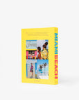 Back cover page of a luxurious Miami Beach coffee table book by Assouline, featuring vibrant photography and elegant design, available at Spacio India for collectors and decor enthusiasts.
