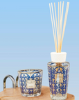 Baobab My First Baobab candle & diffuser from Manhattan Gift Set on a table available at Spacio India for luxury home decor collection of Gift Sets of Candles & Fragrance.