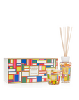 Baobab Ocean Drive My First Baobab MFB BOXCOD scented candle and diffuser set, featuring mandarin and cedar fragrance, available at Spacio India.