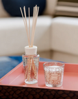 Baobab My First Baobab candle & diffuser from Platinum Gift Set in a tray for table decor available at Spacio India for luxury home decor collection of Gift Sets of Candles & Fragrance.