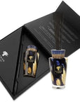 Gift set packaging of Baobab Stones Lazuli Diffuser Totem showing elegant black presentation box, ideal for luxury gifting, sold by Spacio India online and in-store.