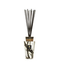 Baobab Stones Marble Diffuser Totem 2L in luxurious hand-blown glass, featuring marble patterns of black, grey, and white, available at Spacio India retail stores and online.