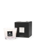 Baobab Collection White Pearls Candle Max 10 with sleek packaging and luxurious scent, exclusive to Spacio India.