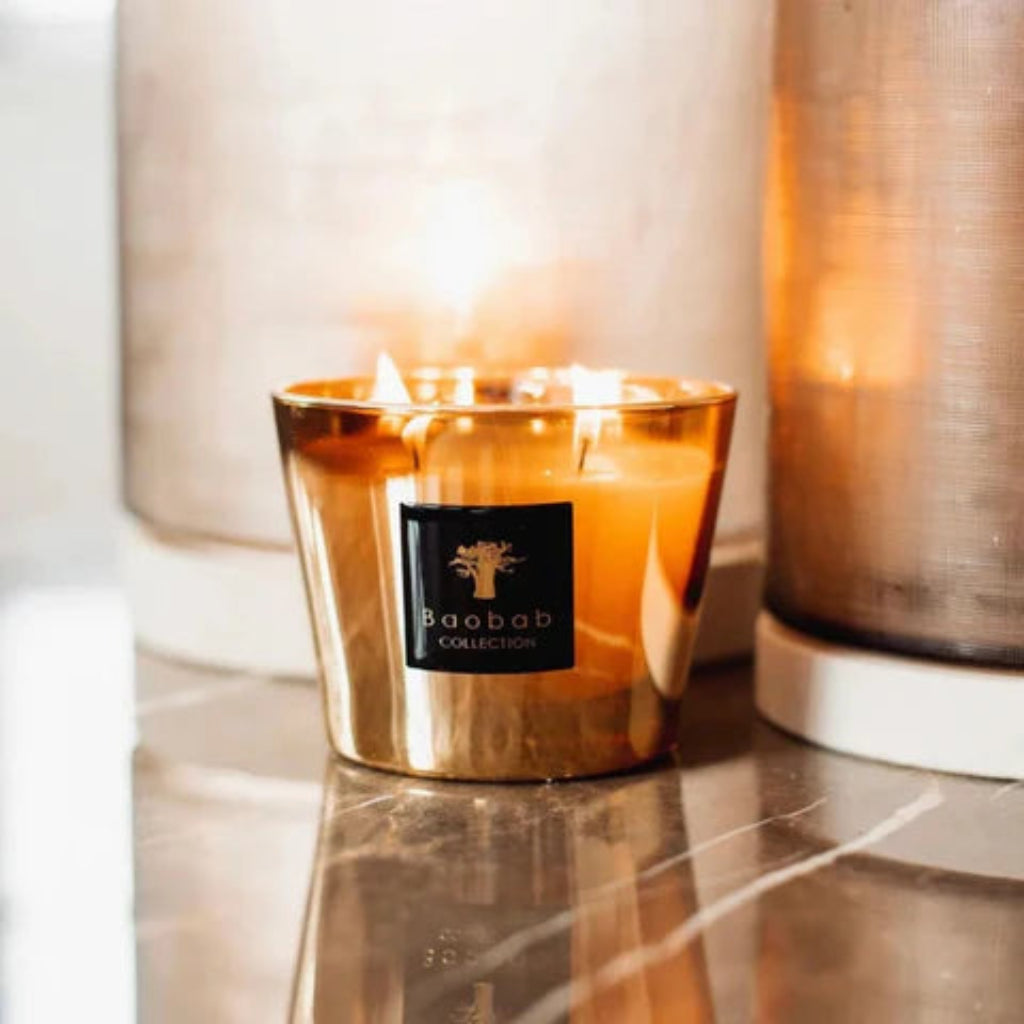 Aurum Max 10 Scented Candle by Baobab | Spacio
