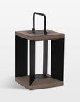 Blade 14 Black Solar Light Lantern by Les Jardins | Spacio