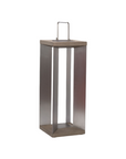 Blade 26 Stainless Steel Lantern by Les Jardins | Spacio