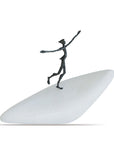 A new Butzon & Bercker sculpture, "On The Way To New Horizons," symbolizing new horizons.