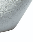 A close up of a high-quality white shaped object, the Butzon Bercker Sculpture Zest For Life II by Butzon Bercker.