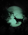 Clock Haoshi Moon - Cat Spacio India