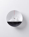 A Clock Haoshi Swan 02 by Haoshi, with two swans representing love.