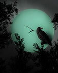 Clock Haoshi Moon - Raven Spacio India