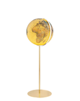 Columbus Royal Floor Warm illuminated Globe on a white back ground for modern office and home office interiors available at Spacio India from our Office Accessories Collection