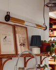In the tube horizontal suspension light from DCW Editions