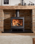 Ivar 8 low wood burning fireplace from Dru available at Spacio in India.