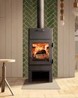 Lars 1000 wood burning stove and baking over by Dru Dik Geurts availble at Spacio in India