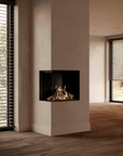 Maestro 60/2 indoor gas fireplace by Dru available at Spacio in India