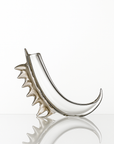 A unique sculptural vase from Duccio Di Segna on a white background available at Spacio retail stores in Mumbai & Kolkata.