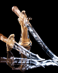 Sword 3 Horses Califfo Gold with Holder